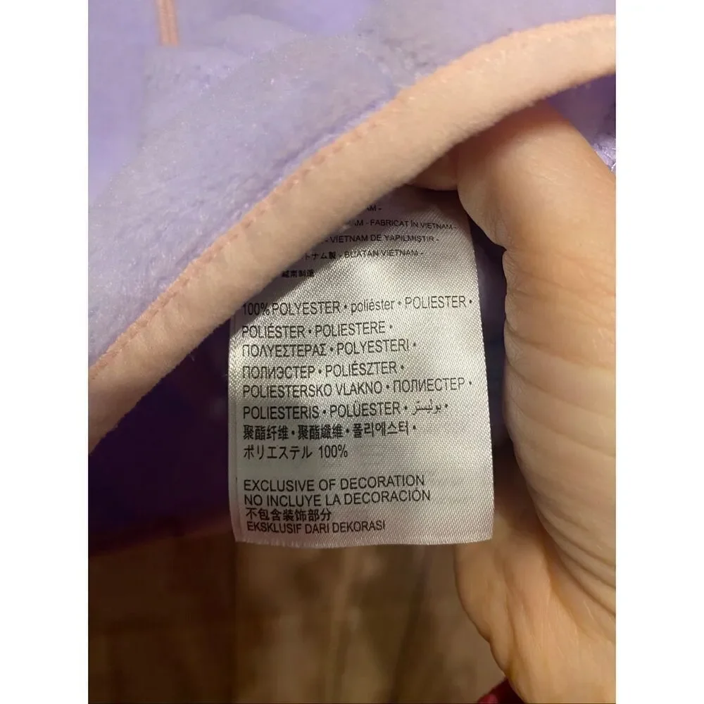 Nike 5-6 years Little Girls Full Zip Fleece Jacket light purple